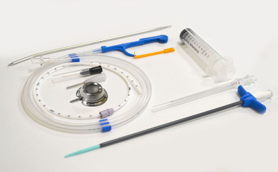 Система для венозно-артериального доступа c портом эллипсовидным PORT TI (титановым) с катетером 8 F и набором для установки купить оптом в Владимире