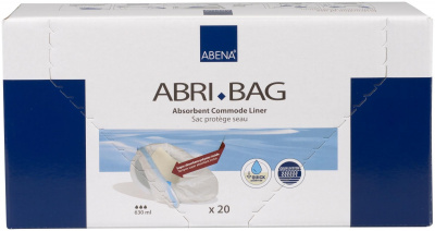 Abri-Bag Гигиенические впитывающие пакеты для туалета 51,5x39 см купить оптом в Владимире