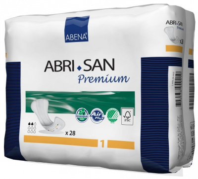 Урологические прокладки Abri-San Premium 1, 200 мл купить оптом в Владимире
