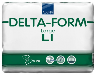 Delta-Form Подгузники для взрослых L1 купить оптом в Владимире
